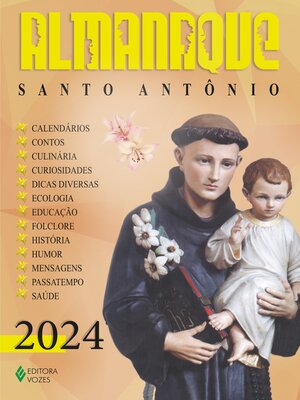 cover image of Almanaque Santo Antônio 2024